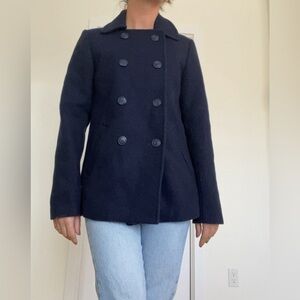 Navy Coat Tommy Hilfiger